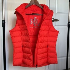 Lauren Ralph Lauren Quilted Stand Collar Vest